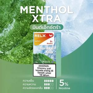 [CLOSESYSTEM] RELX Pod Pro 2 (Infinity, Essential) - Menthol Extra เมนทอล เอ็กซ์ตร้า 1.9ml Nic5% กล่อง1ตัว